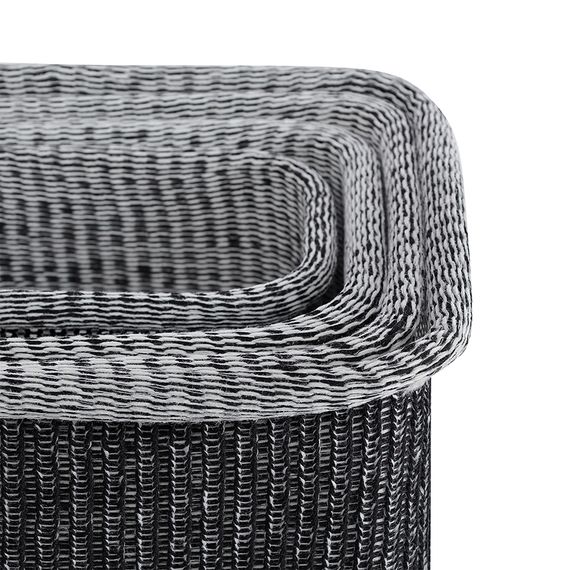 Набор из 4 корзин для хранения Sustainable collection, черный, Bergenson Bjorn, Цвет: черный, изображение 8