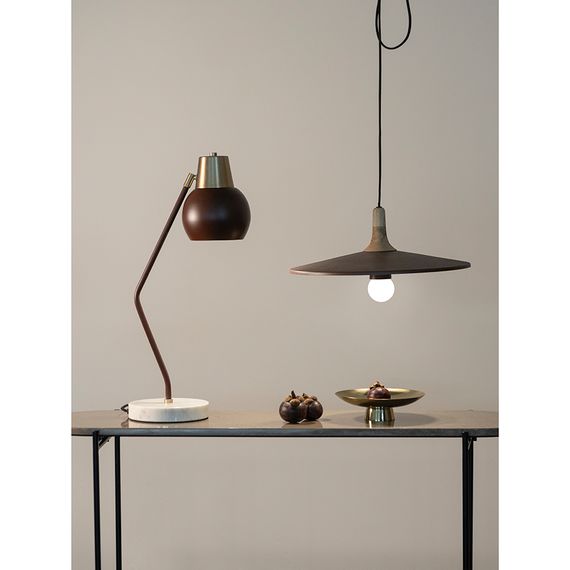 Лампа настольная Rond, 18х59 см, сливовая, Bergenson Bjorn, изображение 8