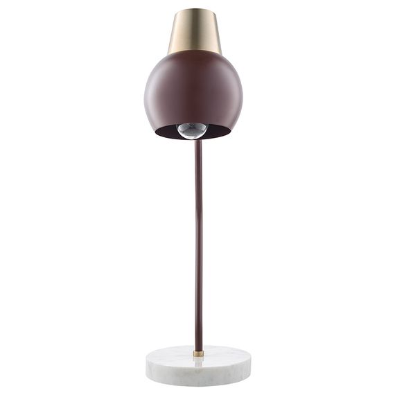 Лампа настольная Rond, 18х59 см, сливовая, Bergenson Bjorn, изображение 4