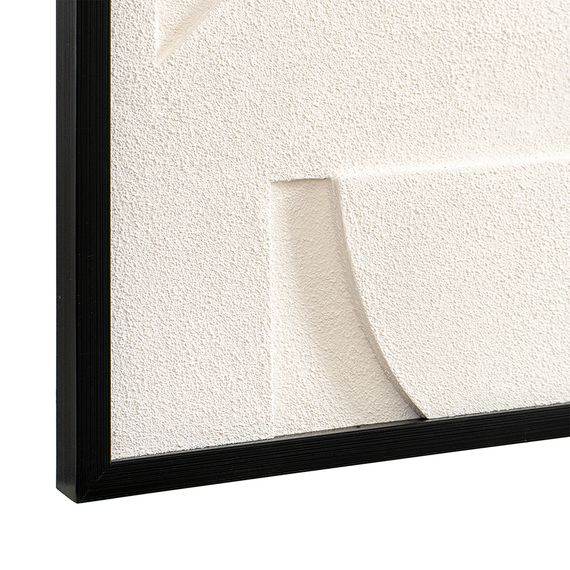 Панно декоративное с эффектом 3D Minimalism, 60х60 см, белый\бежевый, Bergenson Bjorn, изображение 5