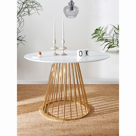 Подсвечник Vivlend, 20 см, бежевый, изображение 3