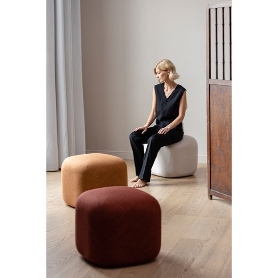 Пуф Trffel, бежевый, LATITUDE, Цвет: бежевый, изображение 6