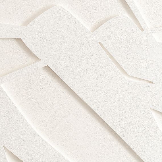 Панно декоративное с эффектом 3D Minimalism, 70х100 см, белый\бежевый, Bergenson Bjorn, изображение 6