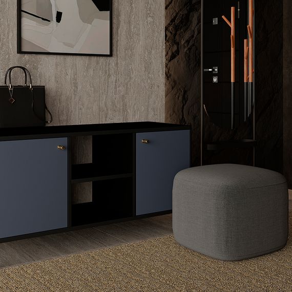 Пуф Trffel, серый, LATITUDE, Цвет: серый, изображение 8