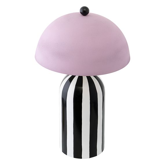 Светильник настольный Anniken, 25х38 см, черный/белый/лиловый, Bergenson Bjorn, Цвет: лиловый, изображение 8