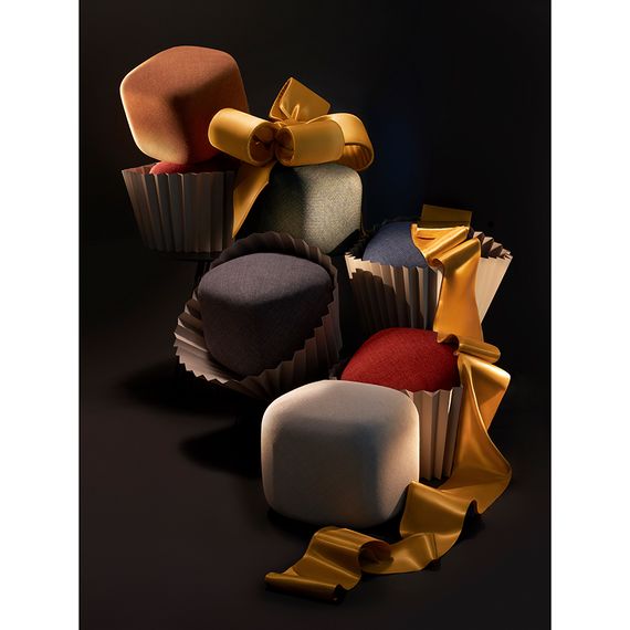 Пуф Trffel, темно-зеленый, LATITUDE, Цвет: темно-зеленый, изображение 3