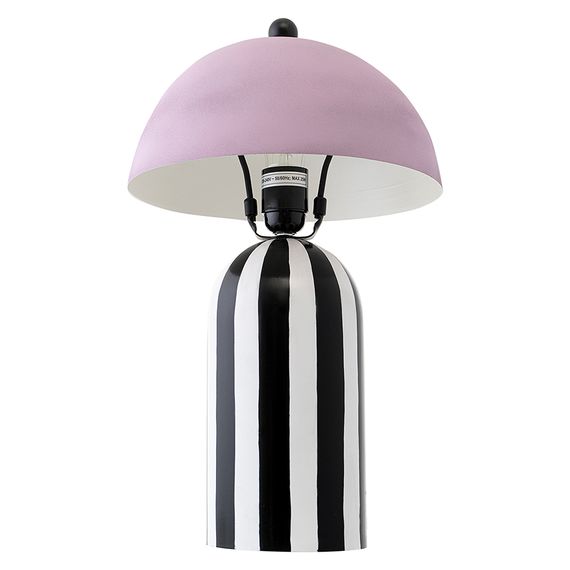 Светильник настольный Anniken, 25х38 см, черный/белый/лиловый, Bergenson Bjorn, Цвет: лиловый, изображение 9