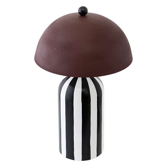 Светильник настольный Anniken, 25х38 см, черный/белый/сливовый, Bergenson Bjorn, Цвет: сливовый, изображение 11