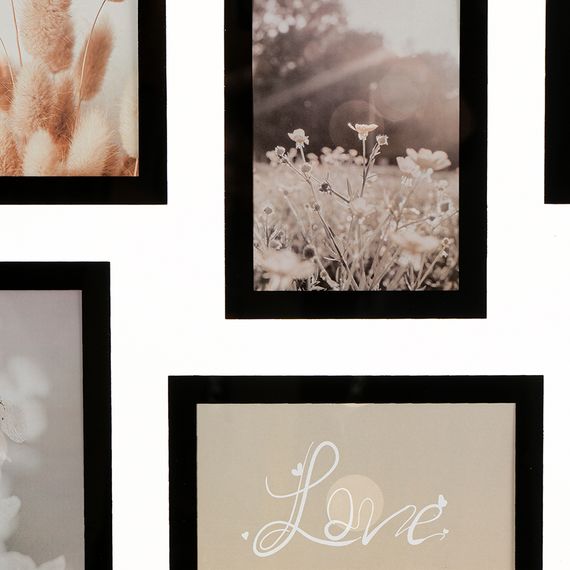 Рамка для фотографий Pleasant moments, 35х55 см, белая/натуральное дерево, Bergenson Bjorn, изображение 4