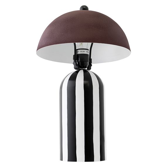 Светильник настольный Anniken, 25х38 см, черный/белый/сливовый, Bergenson Bjorn, Цвет: сливовый, изображение 12