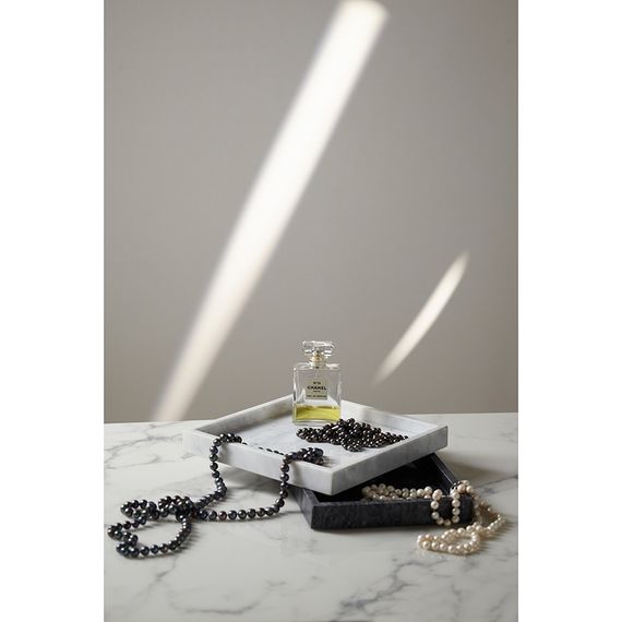 Поднос Marm, 28х20 см, черный мрамор, Bergenson Bjorn, Цвет: черный, изображение 3