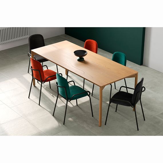 Стол обеденный Saga, 85х200 см, ясень, LATITUDE, изображение 3