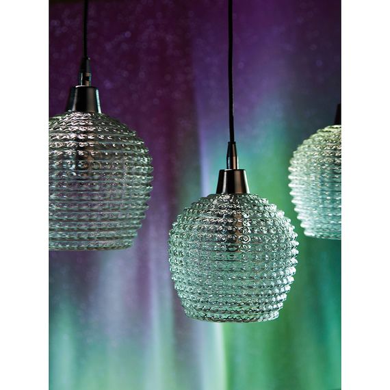 Светильник подвесной каскадный Aurora, 110х18 см, прозрачный, изображение 3