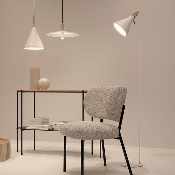 Светильник подвесной Mango Kart, 25х42 см, бежевый, Bergenson Bjorn, Цвет: бежевый, изображение 5