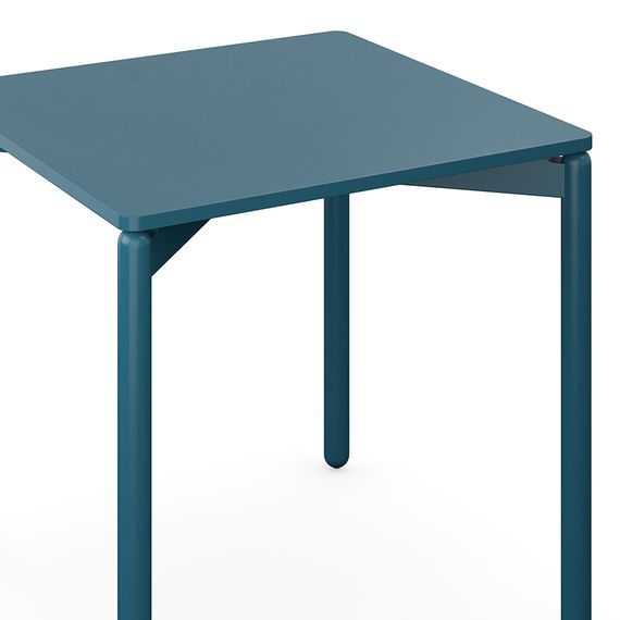 Стол обеденный Saga, 75х75 см, сине-зеленый, LATITUDE, Цвет: синий/зеленый, изображение 6