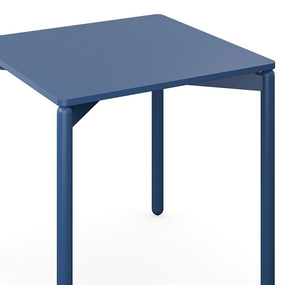 Стол обеденный Saga, 75х75 см, синий, LATITUDE, Цвет: синий, изображение 3