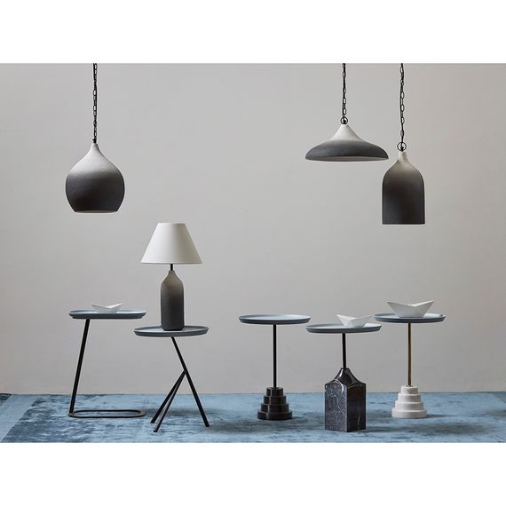 Светильник подвесной Sustainable collection, 44х19 см, черный/белый, изображение 7