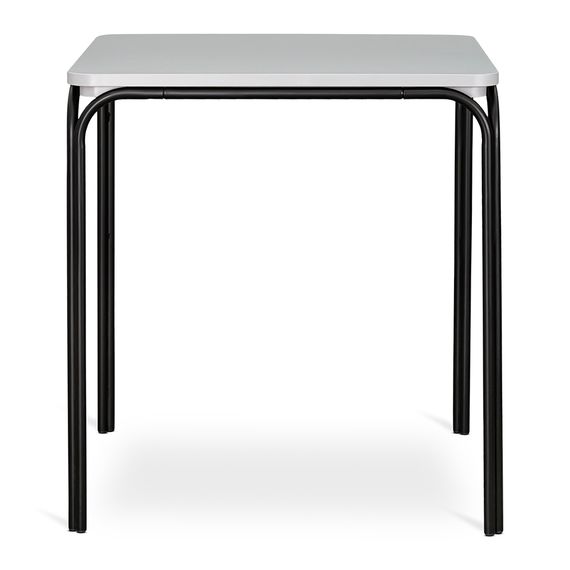 Стол обеденный Ror, 70х70 см, черный/серый, LATITUDE, Цвет: черный/серый, изображение 2