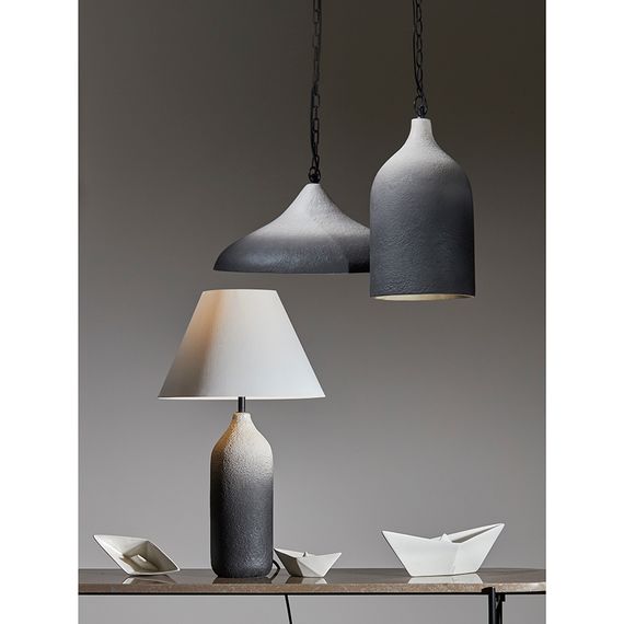 Светильник подвесной Sustainable collection, 44х19 см, черный/белый, изображение 8
