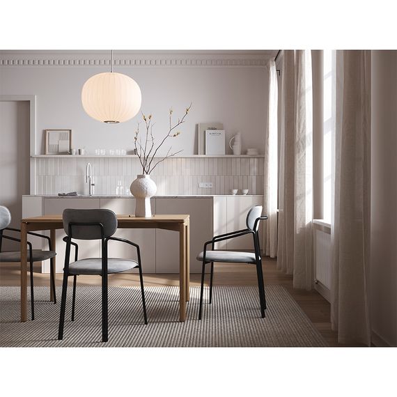 Стол обеденный Saga, 75х120 см, ясень, LATITUDE, изображение 4