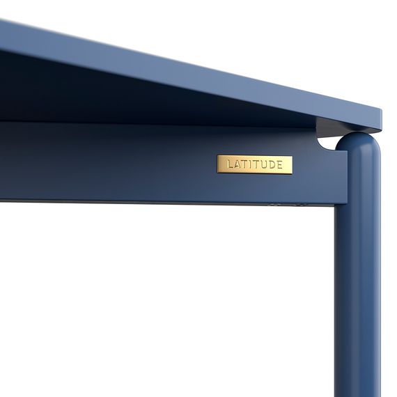 Стол обеденный Saga, 75х75 см, синий, LATITUDE, Цвет: синий, изображение 4