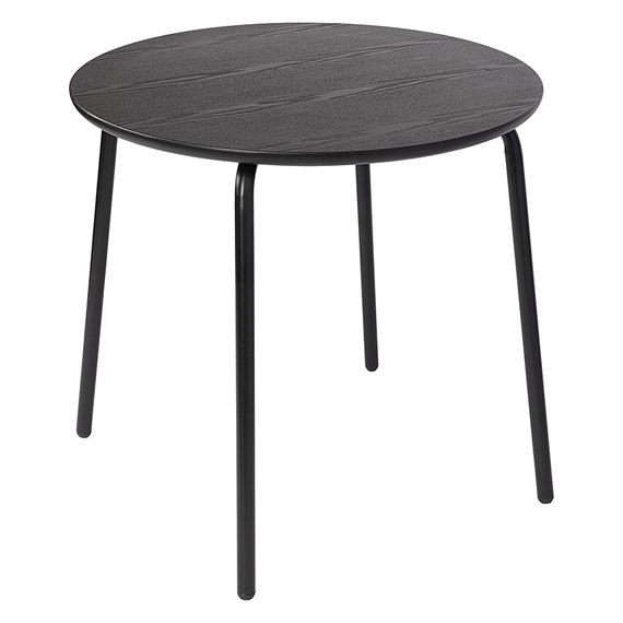 Стол обеденный Round, 80 см, черный, изображение 7