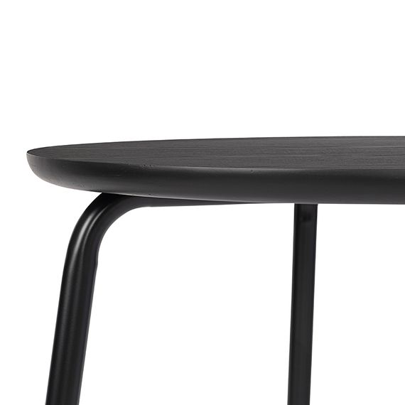 Стол обеденный Round, 80 см, черный, изображение 8