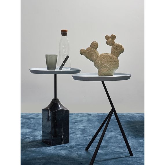 Столик кофейный Sustainable collection, 38 см, серый/черно-белый, изображение 3