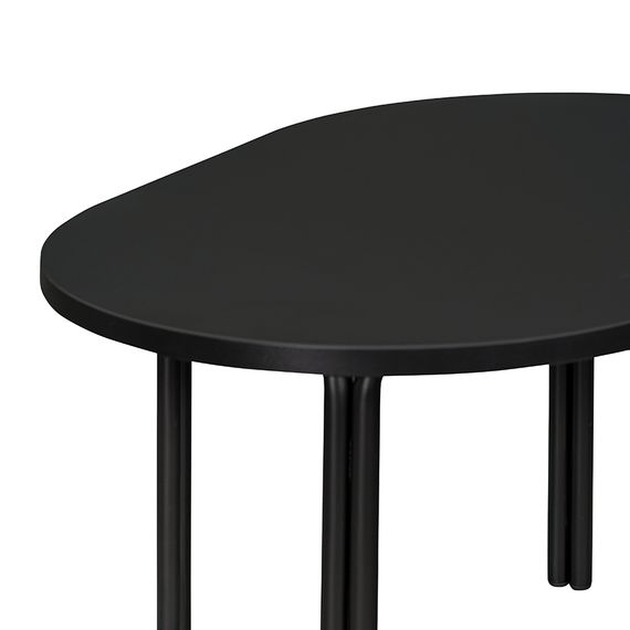 Столик кофейный Ror, 75х50 см, черный, изображение 3