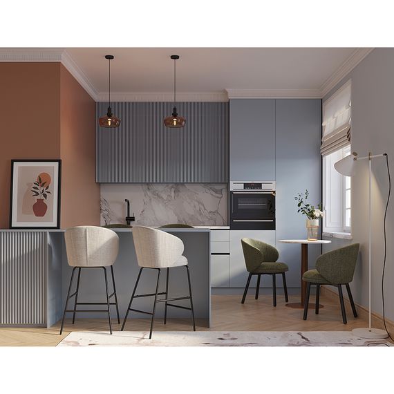 Стул Comfy, рогожка, шпинат, изображение 12