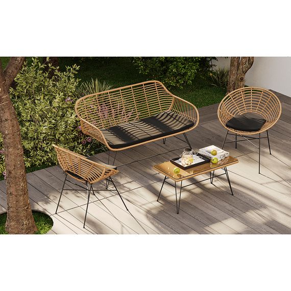Стул Vetle Round, ротанг, изображение 6
