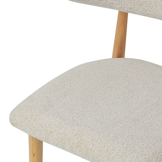 Стул Stone, мягкий шенилл, кремовый, Bergenson Bjorn, изображение 14