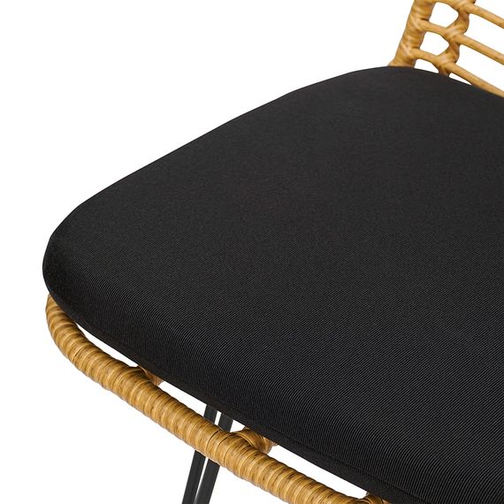 Стул барный Vetle Flat, ротанг, изображение 18