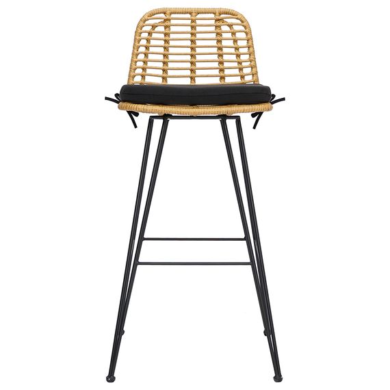 Стул барный Vetle Flat, ротанг, изображение 13
