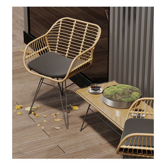 Стул Vetle Bent, ротанг, изображение 9