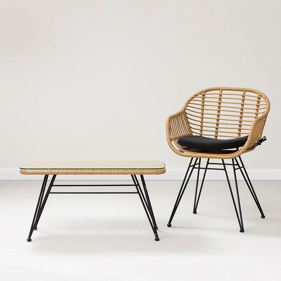Стул Vetle Bent, ротанг, изображение 14