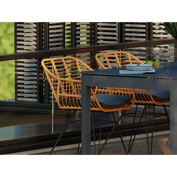 Стул Vetle Bent, ротанг, изображение 11