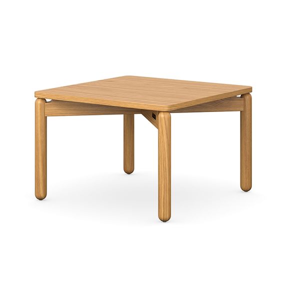 Столик кофейный Saga, 60х60 см, ясень, LATITUDE, Цвет: бежевый