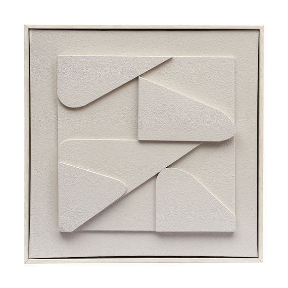 Панно декоративное с эффектом 3D Minimalism Triangle, 40х40 см, Bergenson Bjorn
