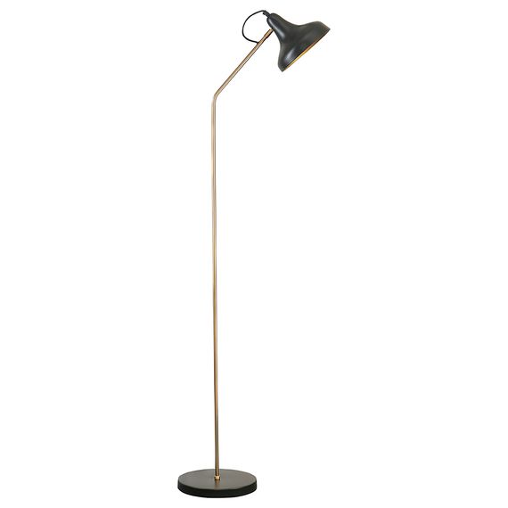 Торшер Enkel Sand, 165 см, золотистый/черный, изображение 7