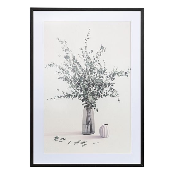 Панно декоративное Plant с черной рамой, 50х70 см, Bergenson Bjorn