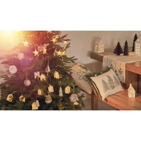 Декор новогодний Honeycomb tree бордового цвета из коллекции New Year Essential, Tkano, изображение 5