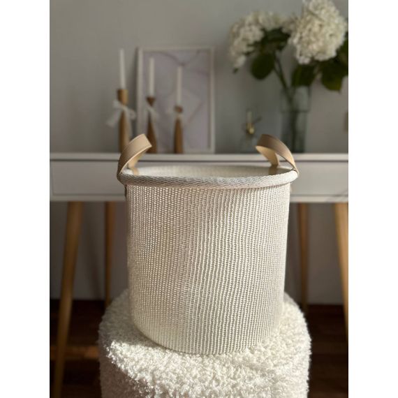 Корзина для хранения Sustainable collection, 22х23 см, молочная, Bergenson Bjorn, Цвет: молочный, изображение 8
