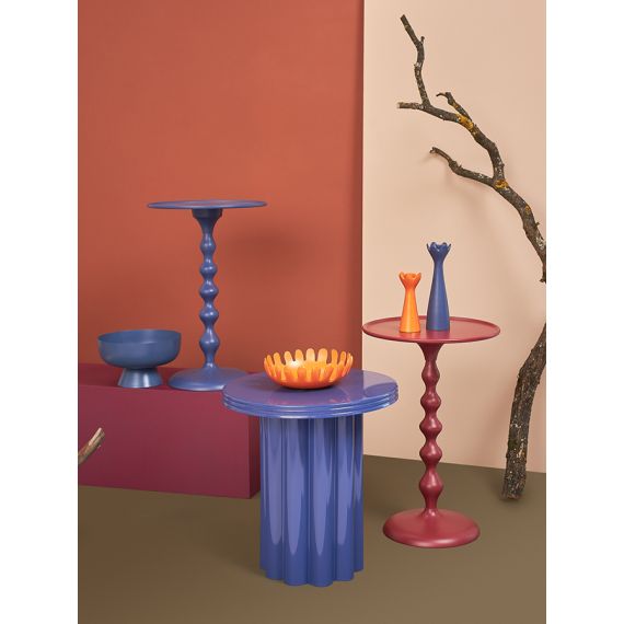 Столик приставной Fluid, 38 см, сумерки, Bergenson Bjorn, Цвет: синий, изображение 5