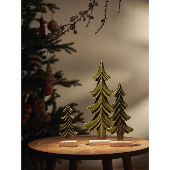 Декор новогодний Festive tree из коллекции New Year Essential, 20 см, Tkano, изображение 5