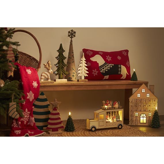 Декор новогодний с подсветкой Festive truck из коллекции New Year Essential, Tkano, изображение 3