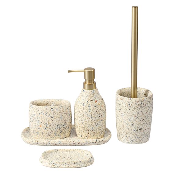 Диспенсер для жидкого мыла Mosaic, светло-бежевый, Bergenson Bjorn Bath, изображение 8