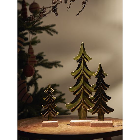 Декор новогодний Festive tree из коллекции New Year Essential, 20 см, Tkano, изображение 4