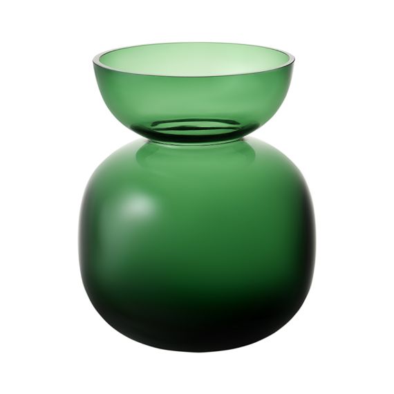 Ваза Florum, 20 см, изумрудная, Bergenson Bjorn