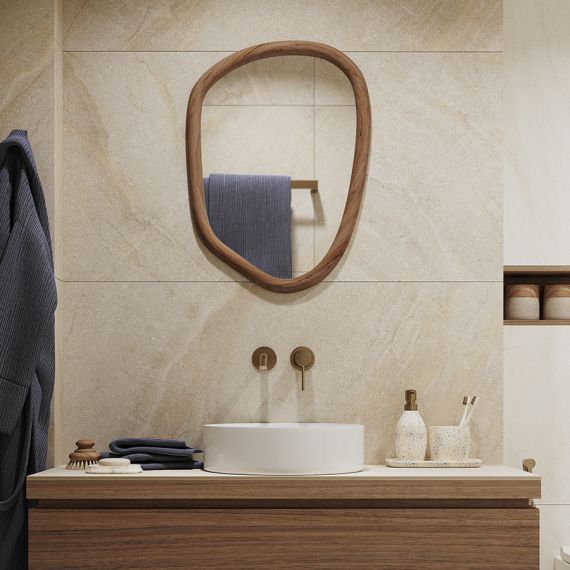 Стакан для зубных щеток Mosaic, светло-бежевый, Bergenson Bjorn Bath, изображение 3